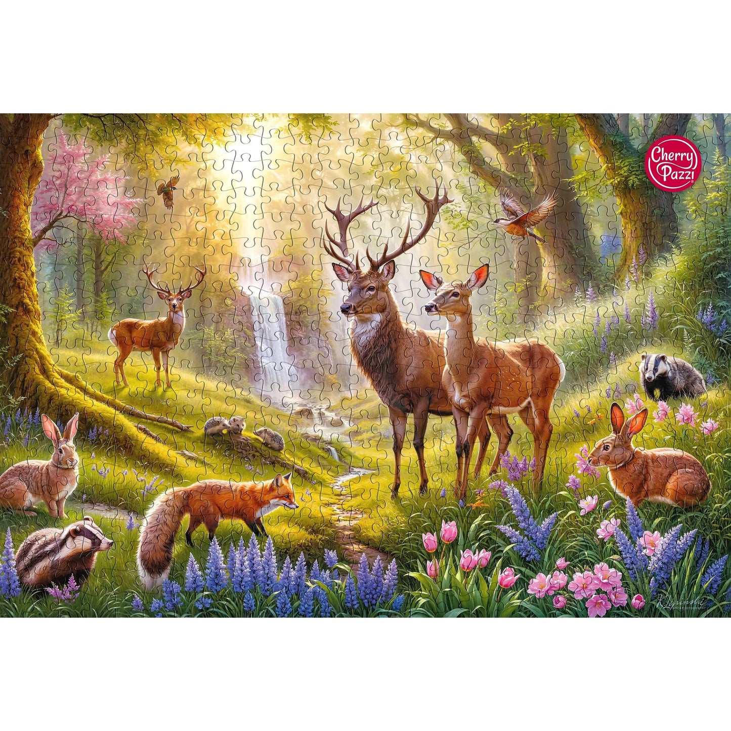 CherryPazzi dėlionė The Forest Heart 500 det