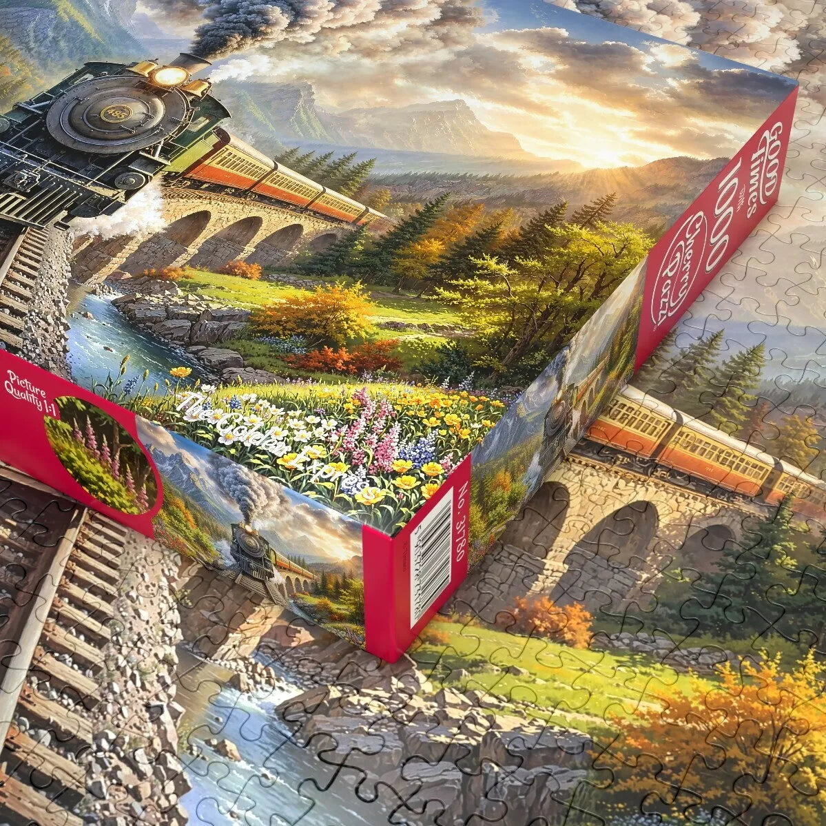 CherryPazzi dėlionė  The Golden Express 1000 det