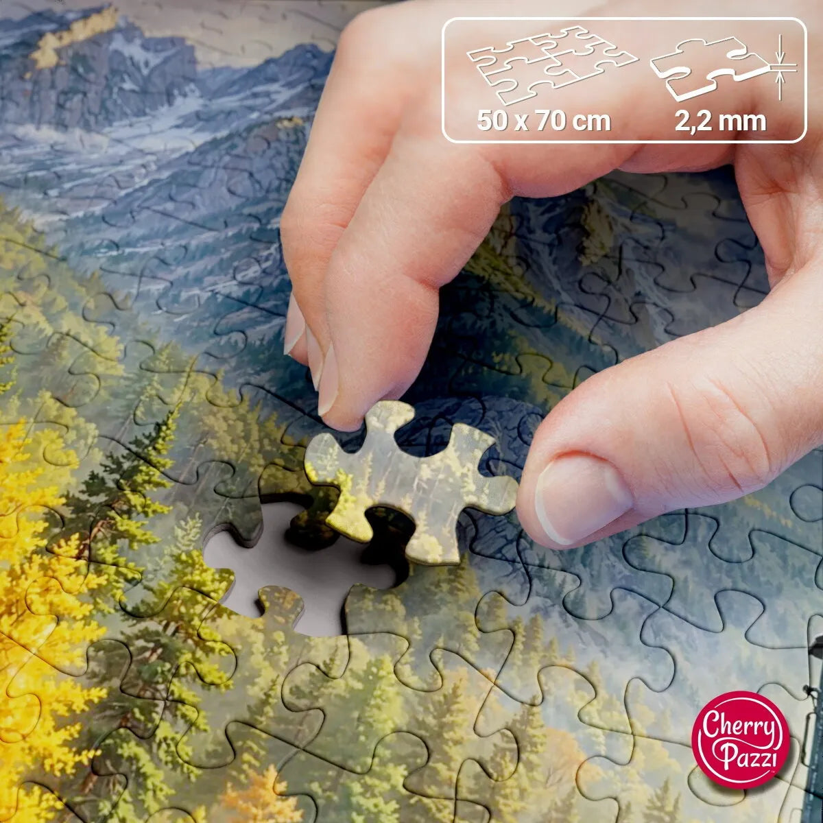 CherryPazzi dėlionė  The Golden Express 1000 det