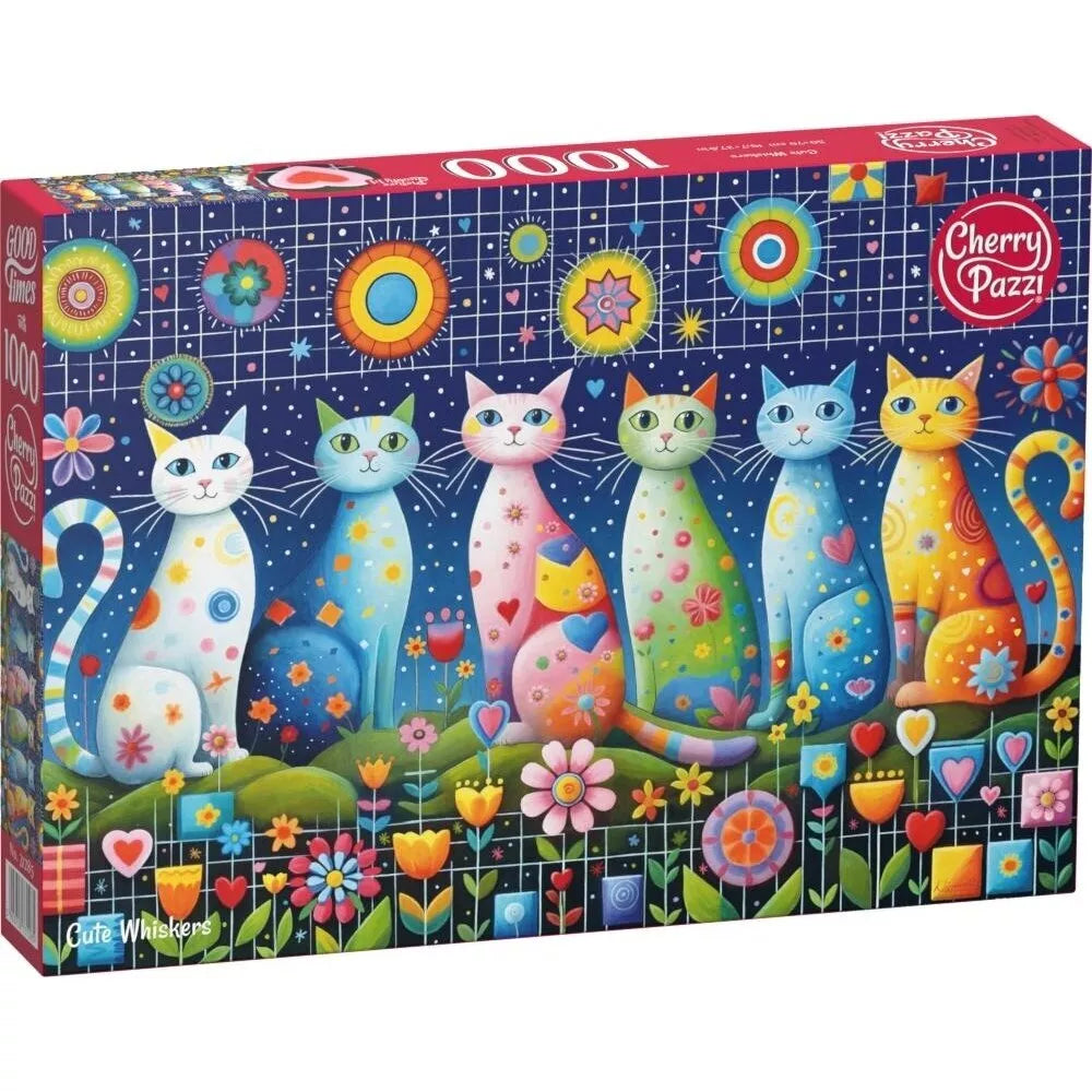 CherryPazzi dėlionė Cute  Whiskers 1000 det