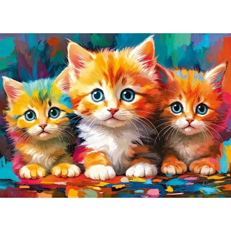 CherryPazzi dėlionė Three Little Hearts 500 det