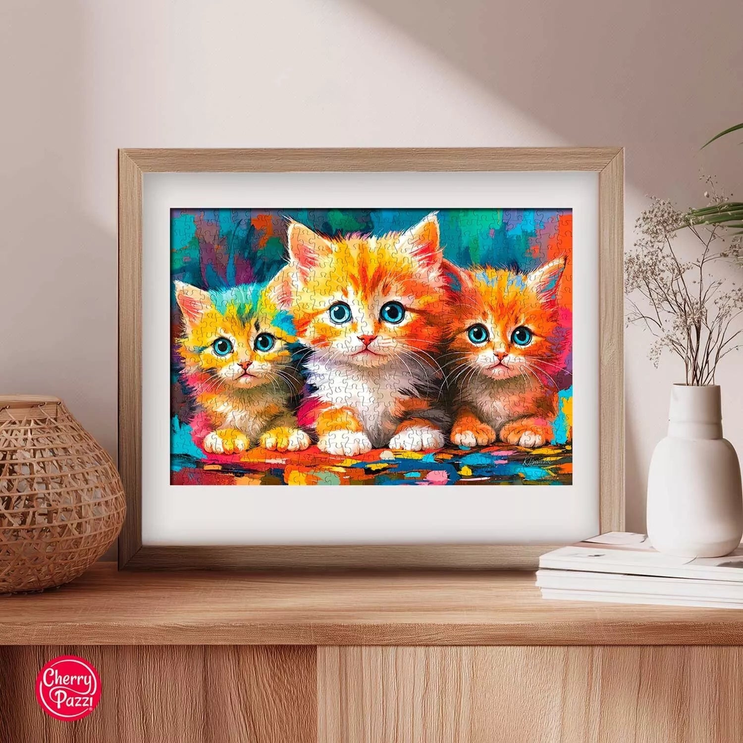 CherryPazzi dėlionė Three Little Hearts 500 det
