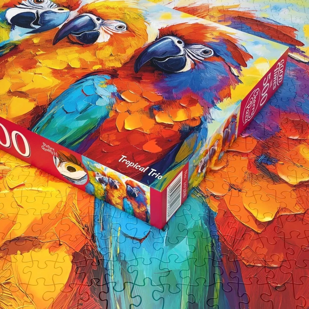 CherryPazzi dėlionė Tropical Trio 500 det