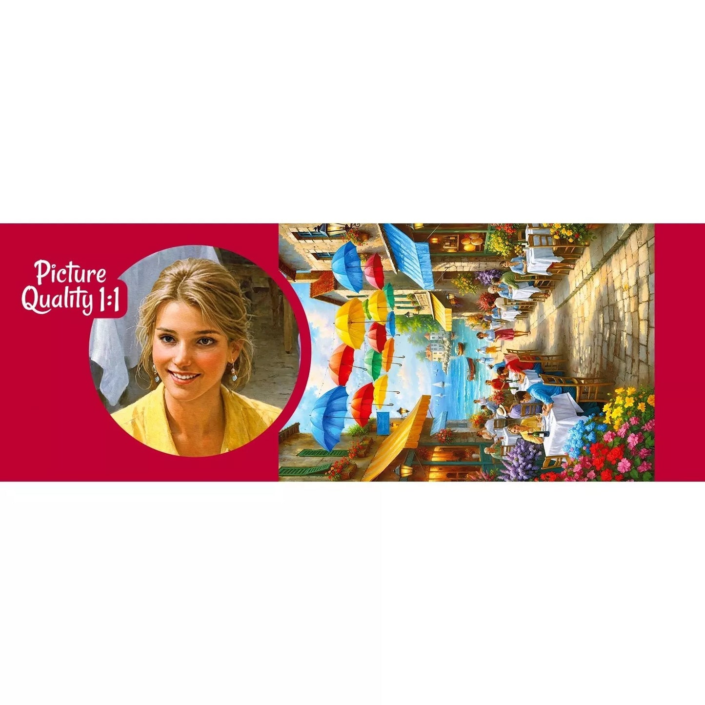 CherryPazzi dėlionė Umbrella Alley 1000 det