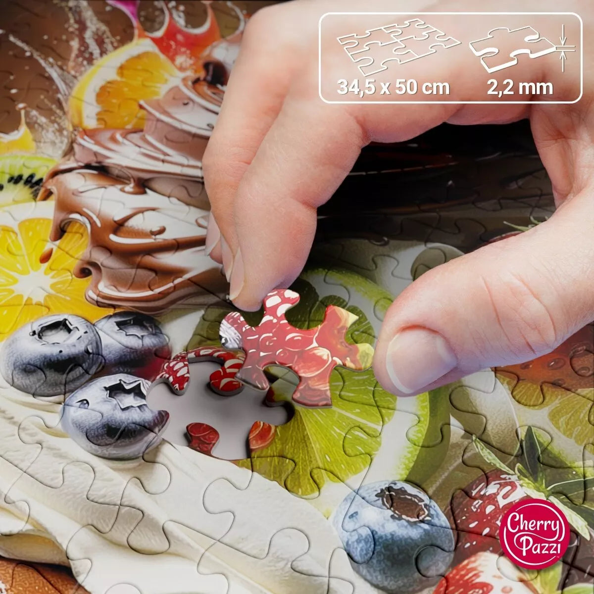 CherryPazzi dėlionė Crazy Cake 500 det