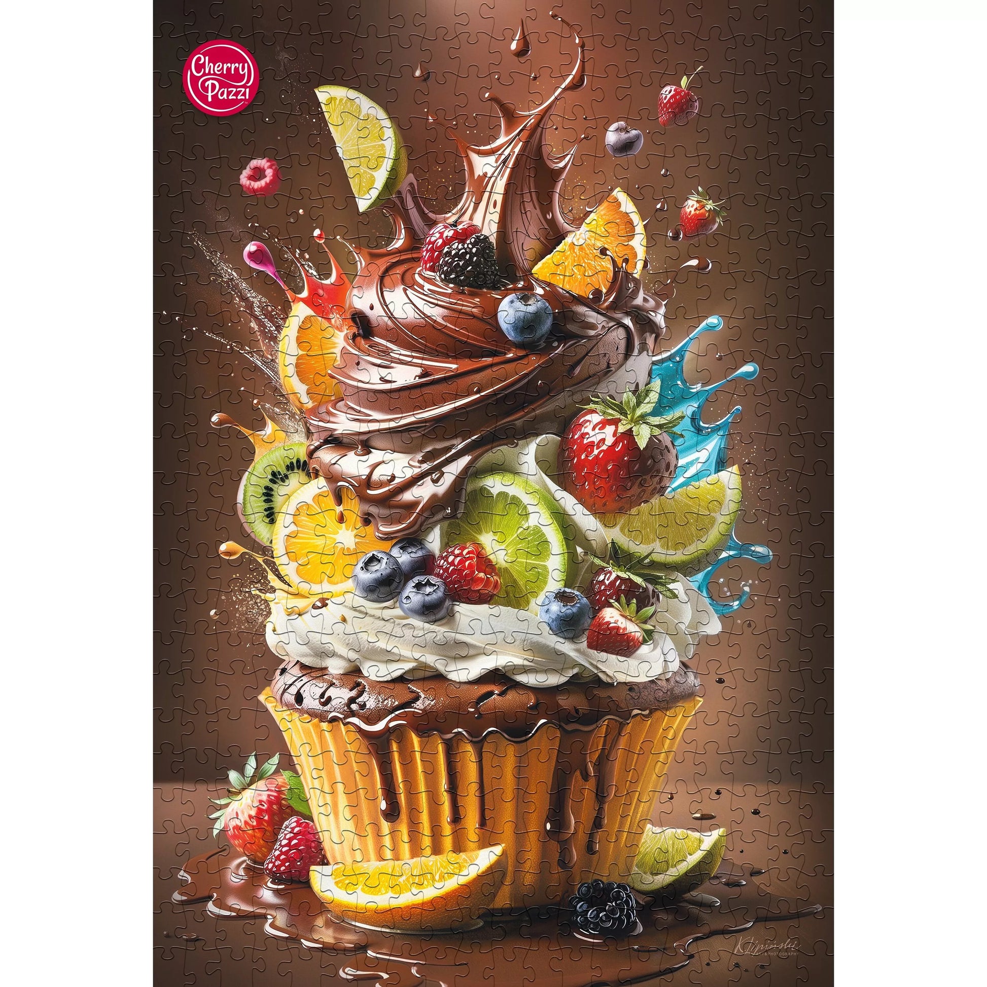 CherryPazzi dėlionė Crazy Cake 500 det