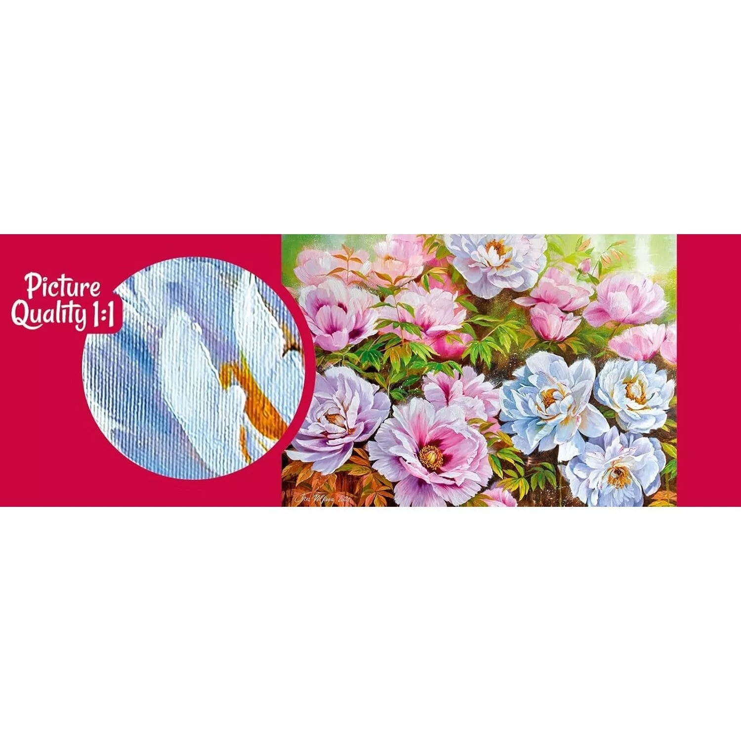 CherryPazzi dėlionė Peonyssimo Opus 5 1000 det