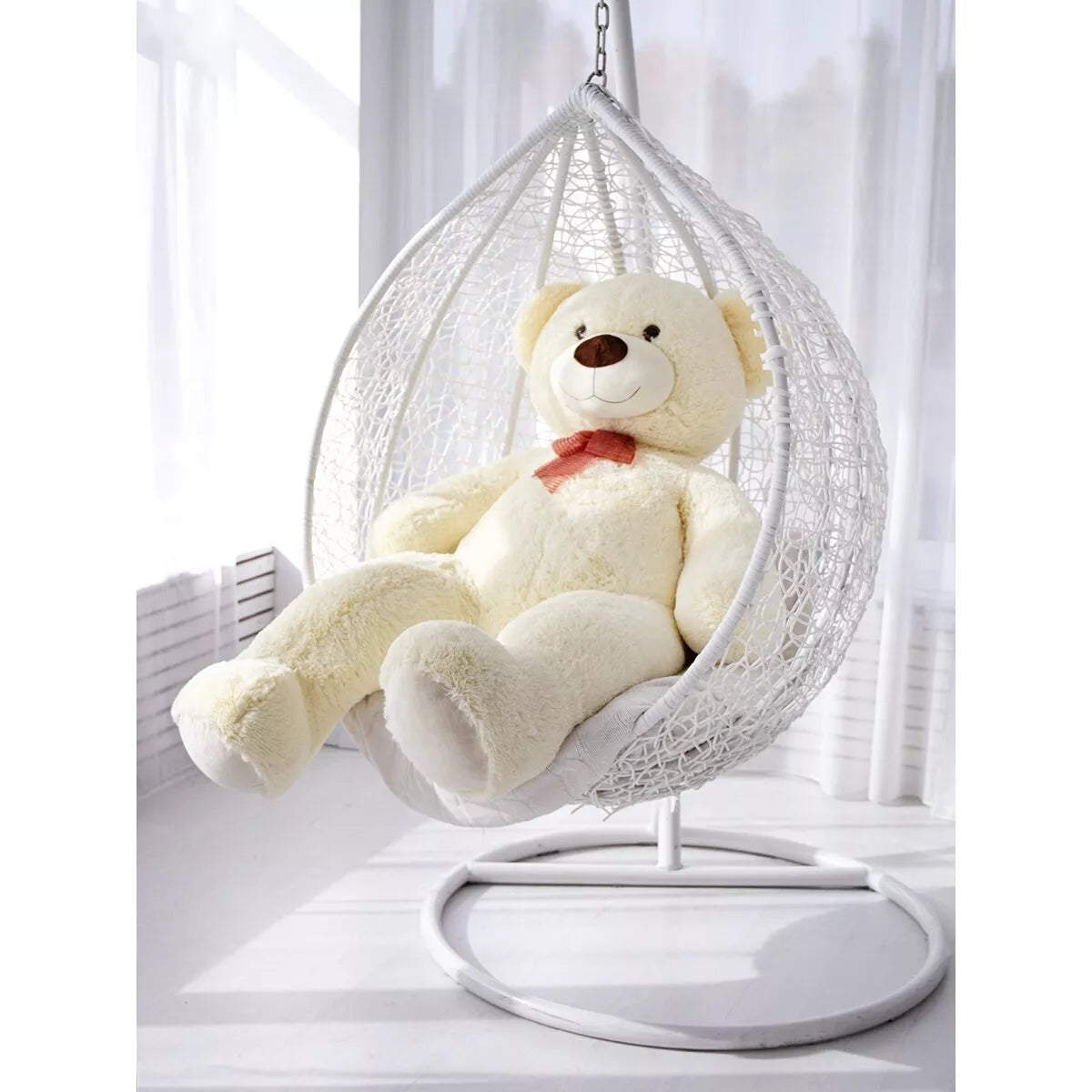 Fancy minkštas meškinas Meduolis sėdintis 78 cm