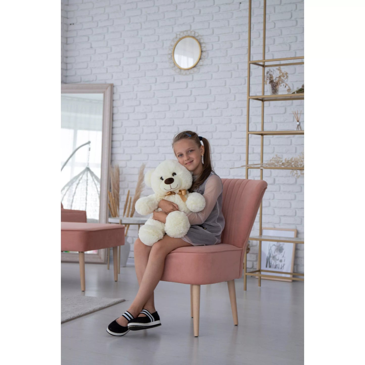 Fancy minkštas žaislas meškis Mika sėdintis 37 cm