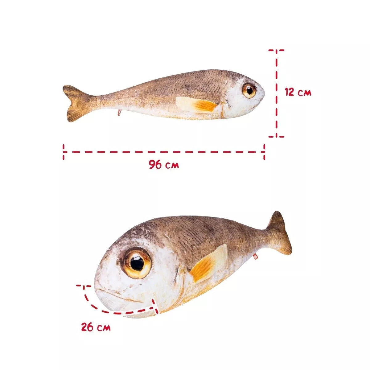 Fancy minkšta Žuvis 98 cm