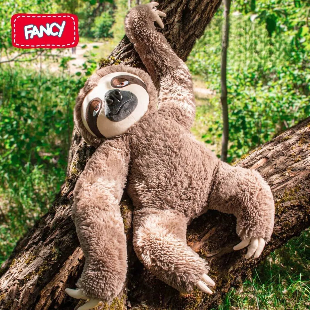 Fancy minkštas žaislas tinginys Braunis 57 cm