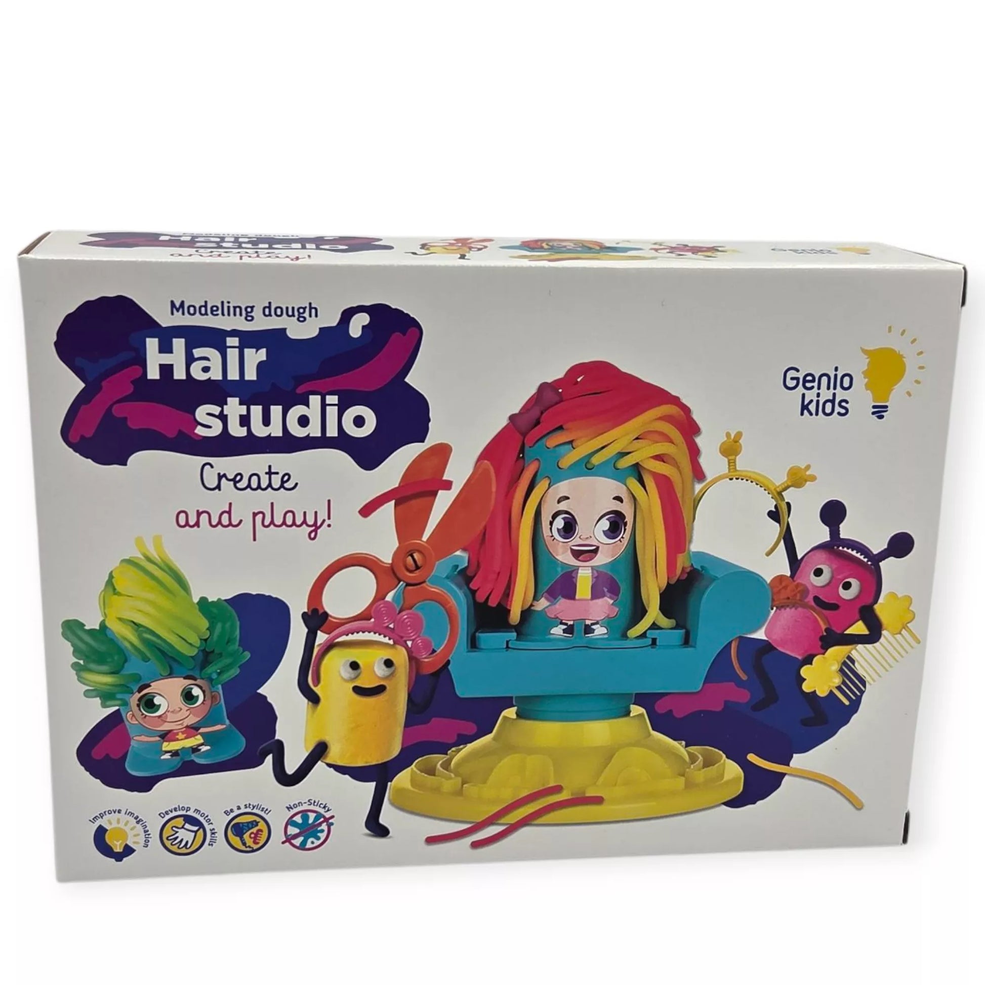 Genio Kids modelino rinkinys Kirpykla