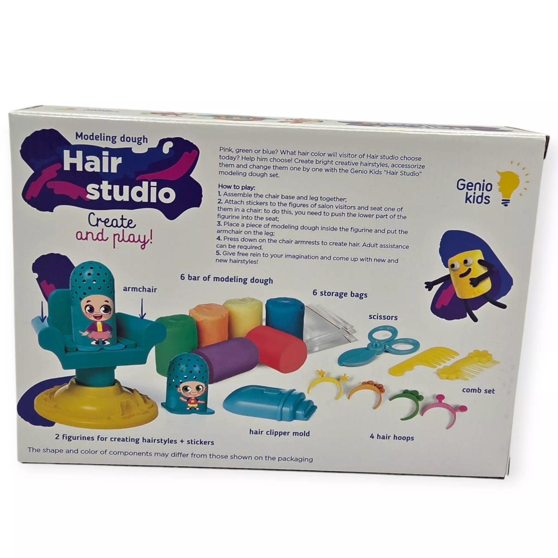 Genio Kids modelino rinkinys Kirpykla