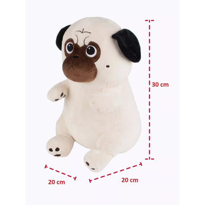 Fancy minkštas žaislas šuo mopsas Moteko 30 cm