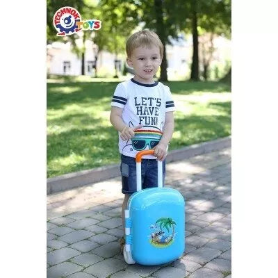 Technok lagaminas mėlynos spalvos