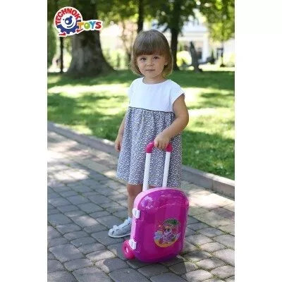 Technok lagaminas rožinės spalvos