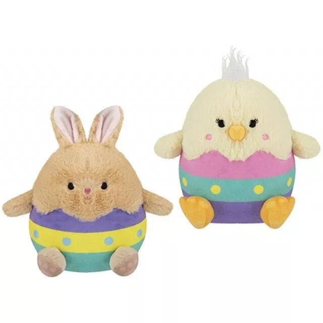Minkštas žaislas Gyvūnėlis kiaušinio formos 20 cm