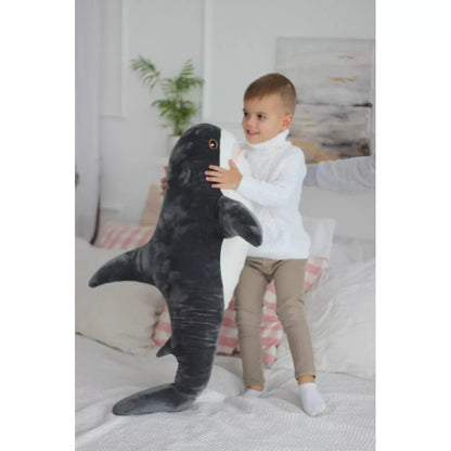 Fancy minkštas žaislas ryklys pilkas 98 cm