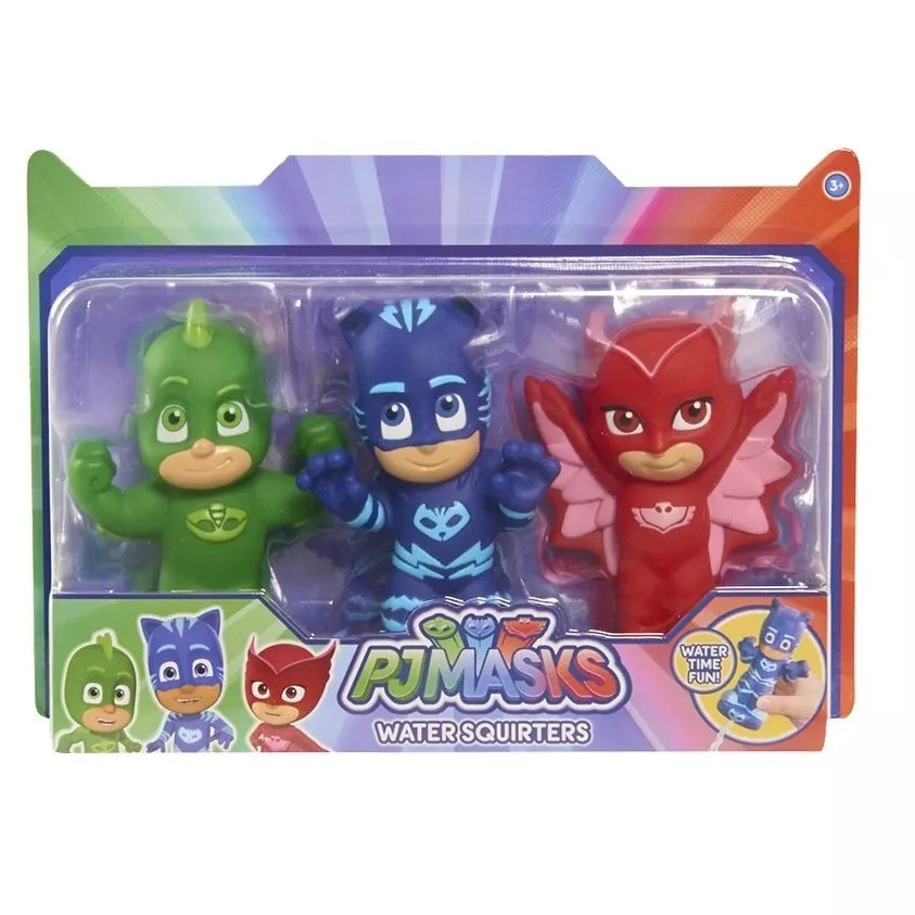 PJ MASKS Vandens purkštukai Pižamų herojai 3 vnt
