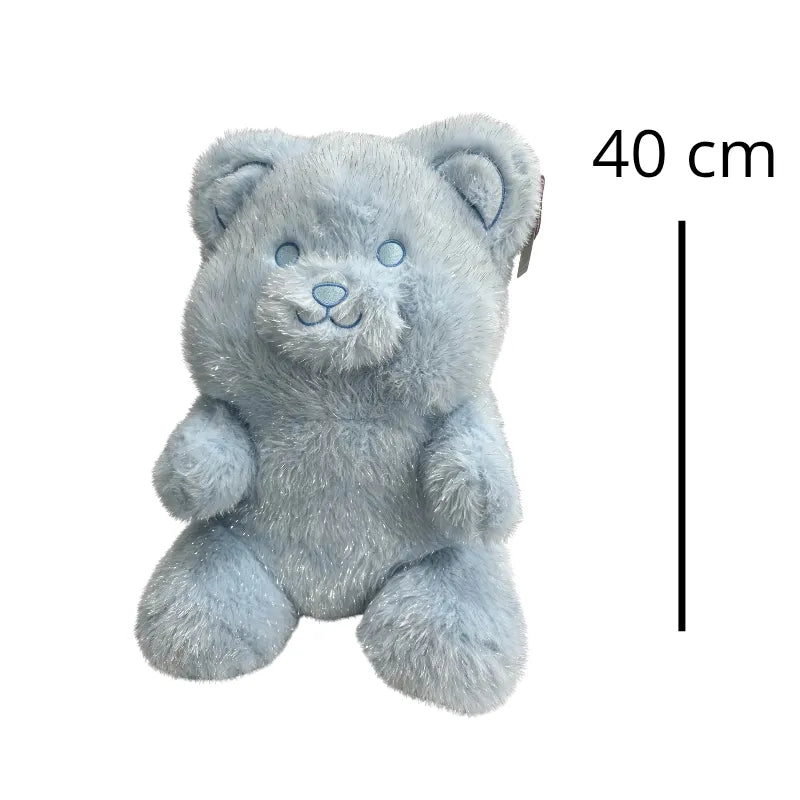 Pliušinius meškiukas, blizgaus kailiuko 40 cm