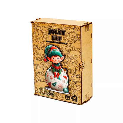PUZZLEOK medinė dėlionė Elfas 61 detalė