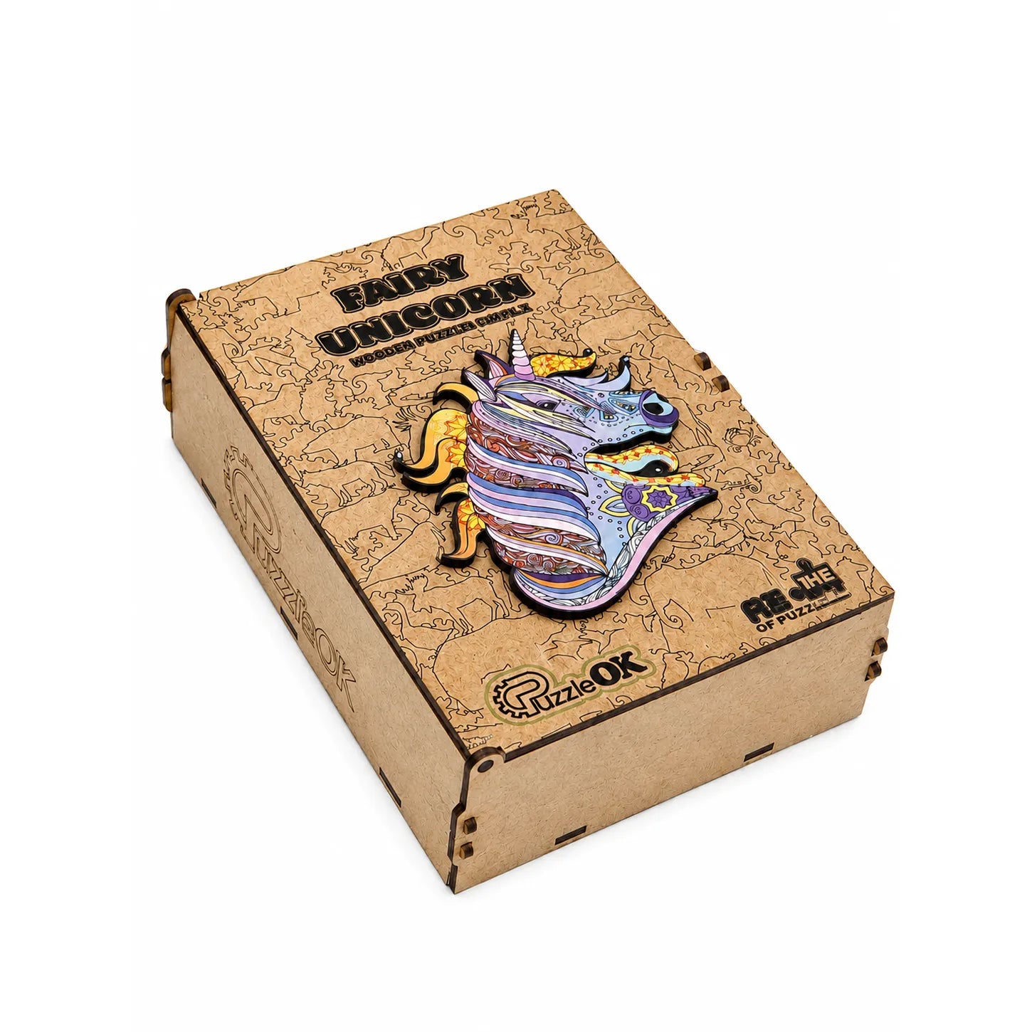 PUZZLEOK medinė dėlionė Vienaragis 148 det