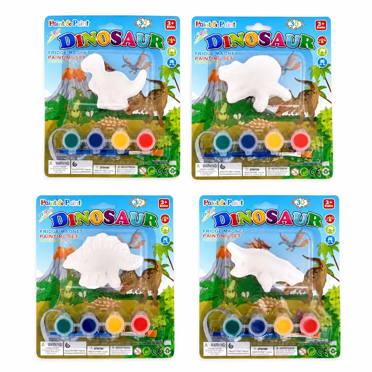 Rinkinys Nuspalvink dinozaurą