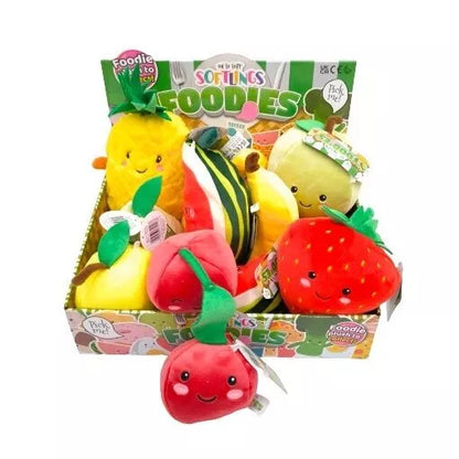 Softlings Foodies minkštas žaislas vyšnios 16 cm