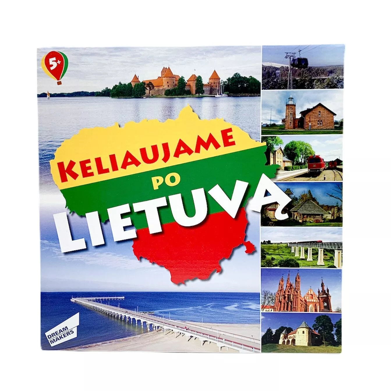 Dream makers stalo žaidimas Keliaujame po Lietuvą