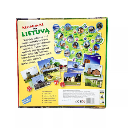 Dream makers stalo žaidimas Keliaujame po Lietuvą