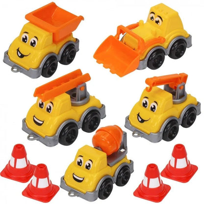 Technok mini transporto priemonių rinkinys 5 vnt