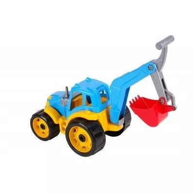 Traktorius 0367 su dviem kaušais Technok