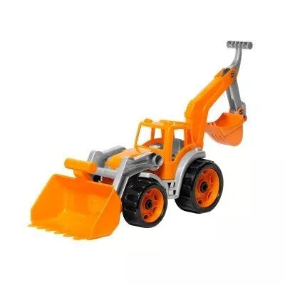 Technok traktorius su dviem kaušais 50 cm
