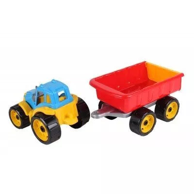 Technok traktorius su priekaba 54 cm